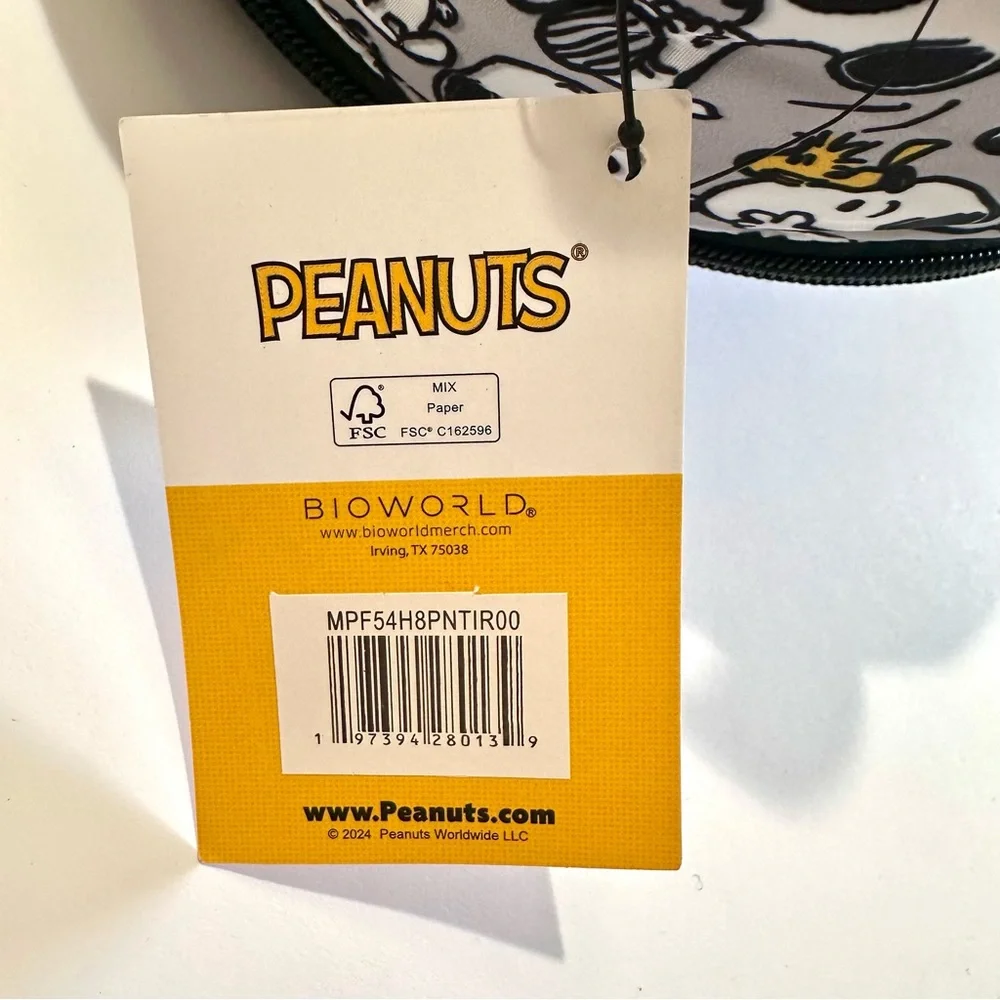 Peanuts Snoopy & Woodstock Mini Backpack Bioworld - Picture 3 of 5
